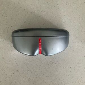 Prada Silver sunglasses case